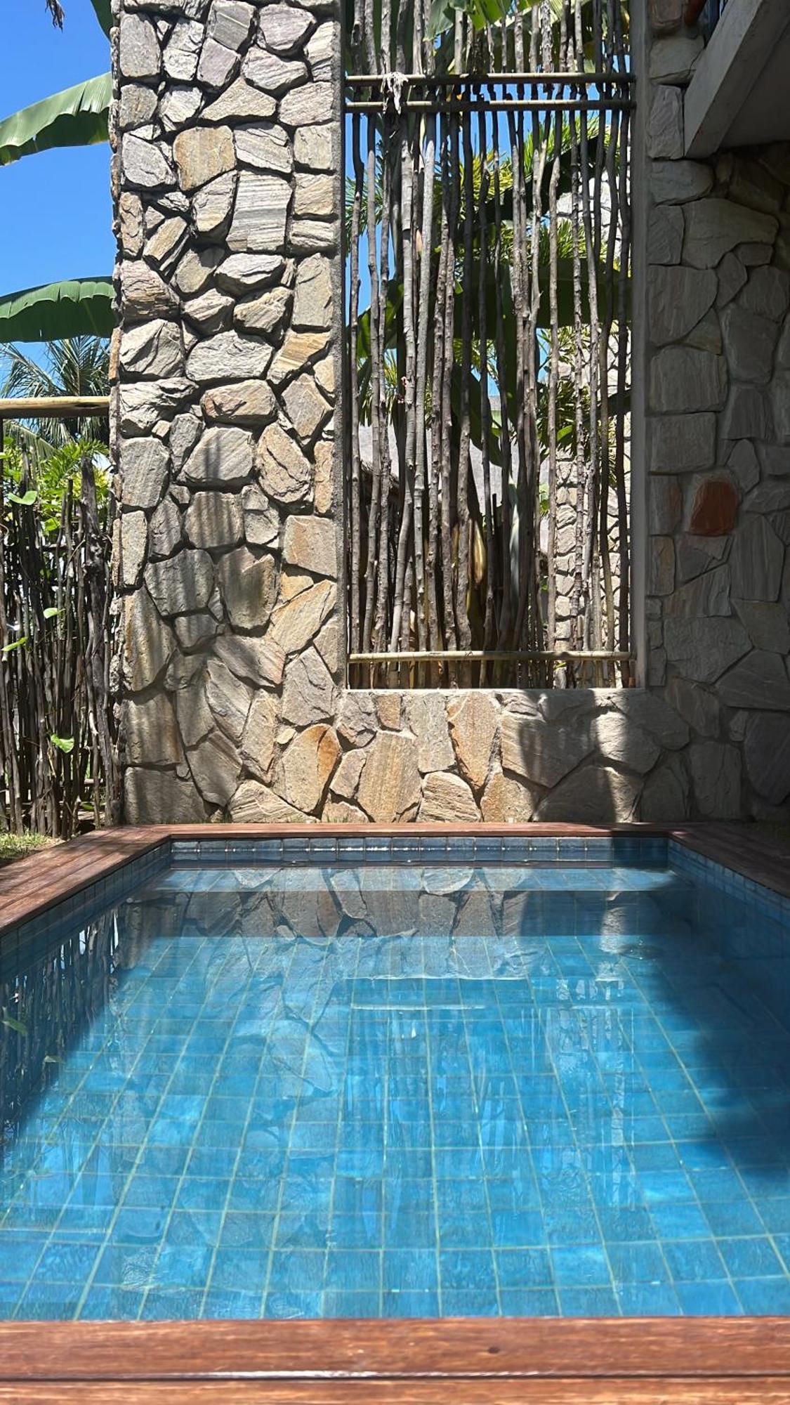 Casa De Luxo Na Praia Do Patacho - Cond. Azulu, Casa 04 Villa Pôrto de Pedras Exterior foto