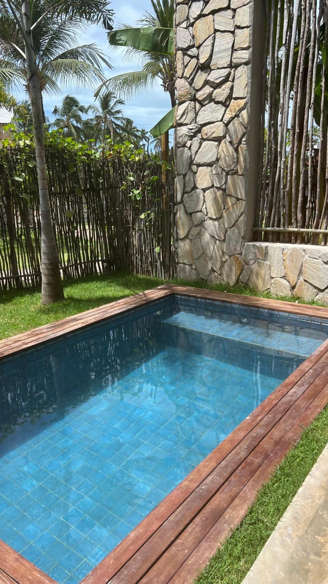 Casa De Luxo Na Praia Do Patacho - Cond. Azulu, Casa 04 Villa Pôrto de Pedras Exterior foto